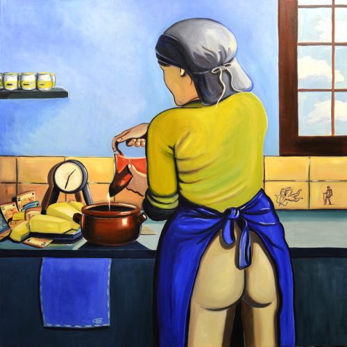 laitière, expression francaises, pauline girard, aveyron, artiste, art contemporain